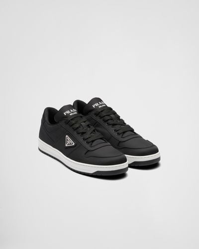Prada Re-nylon Low-top Sneakers - Black
