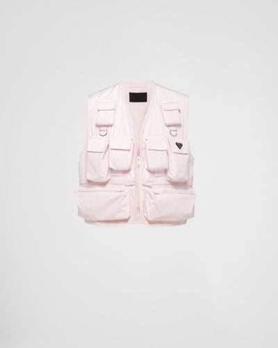Prada Cotton Vest - Pink