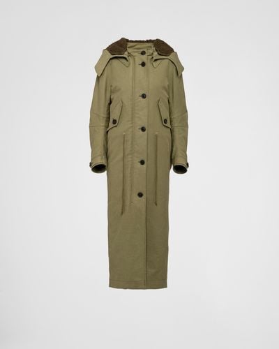 Prada Coats > trench coats - Vert