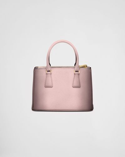 Prada Medium Antique Nappa Leather Tote Bag, Women, Alabaster Pink