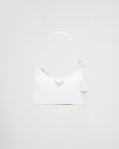 Prada Re-nylon Re-edition 2000 Shoulder Bag - White