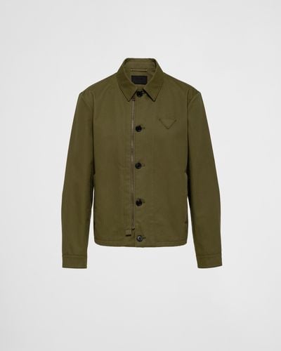 Prada Cotton Jacket - Green