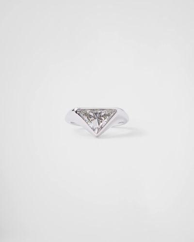 Prada Eternal Ring – Weißgold Mit Im Labor Gezüchtetem Diamanten