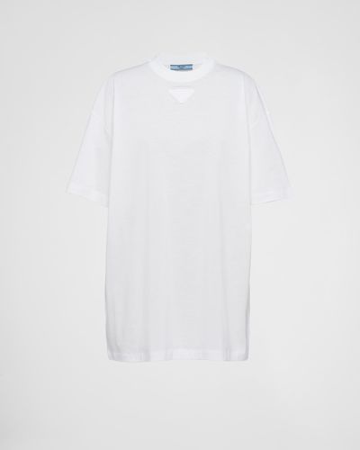 Prada Jersey T-shirt - White