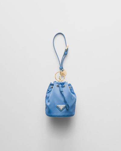 Prada Mini Pochette Re-Edition 1978 En Re-Nylon - Bleu