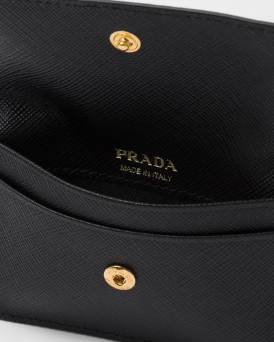Prada Saffiano Leather Wallets for Women - Up to 33% off | Lyst