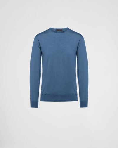 Prada Wool Sweater - Blue