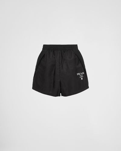 Prada Re-Nylon Shorts - Black