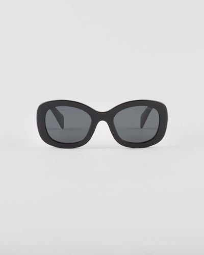 Prada Logo Sunglasses - Gray