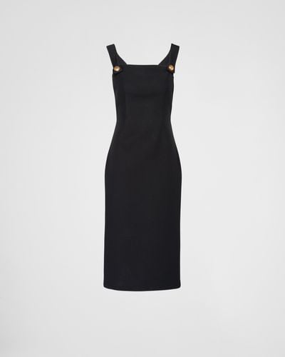 Prada Tricotine Dress - Black