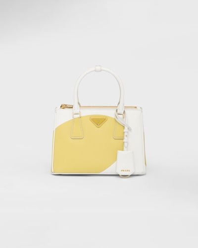 Prada Small Galleria Saffiano Special Edition Bag - Metallic