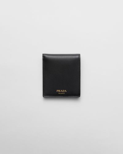 Prada Leather Wallet - White