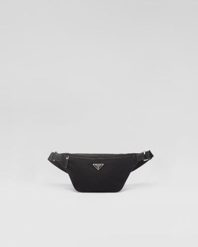 Prada Re-nylon And Saffiano Leather Belt Bag - Multicolor