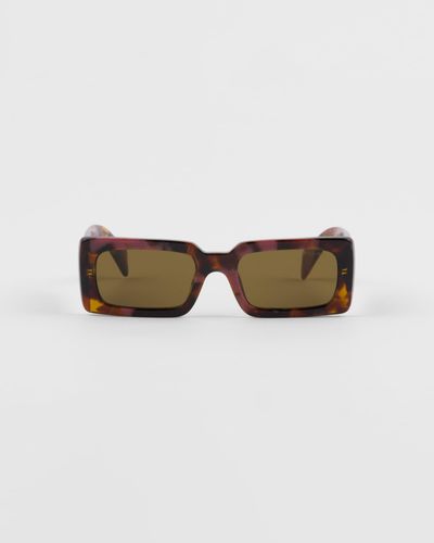 Prada Sunglasses With Logo - Black