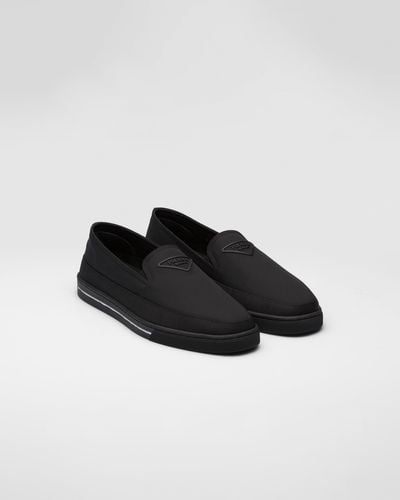 Prada Slip-on Sneakers - Black