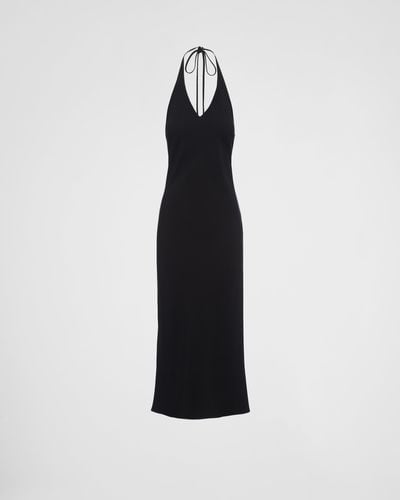 Prada Sablé Dress - Black