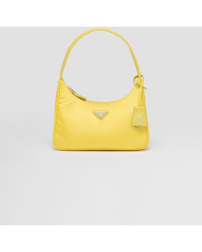 Prada Re-nylon Re-edition 2000 Mini-bag - Yellow