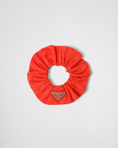 Prada Re-Nylon Scrunchie - Red