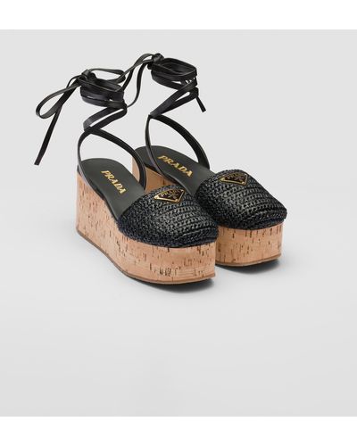 Women's Prada Platform heels and pumps | Lyst