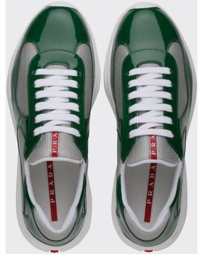 Green Prada Sneakers for Men | Lyst