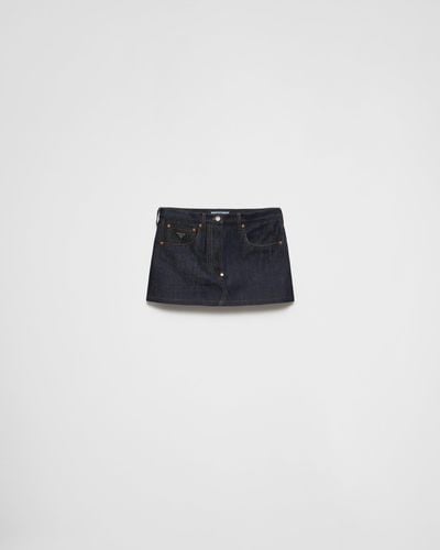 Prada Miniskirt - Blue