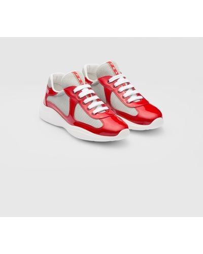 Prada America's Cup Low-top Trainers - Red