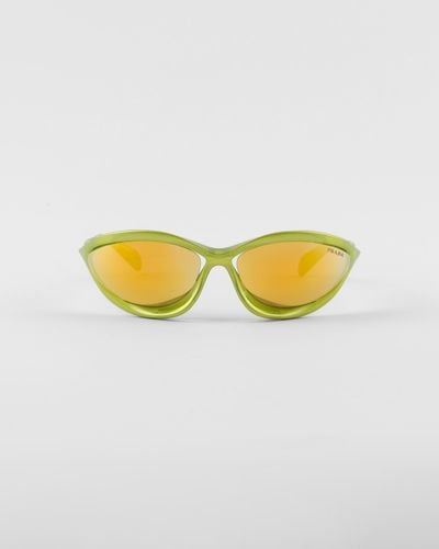 Prada Runway Sonnenbrille - Gelb