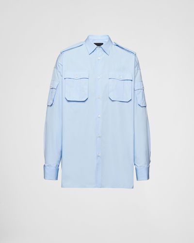Prada Cotton Shirt - Blue