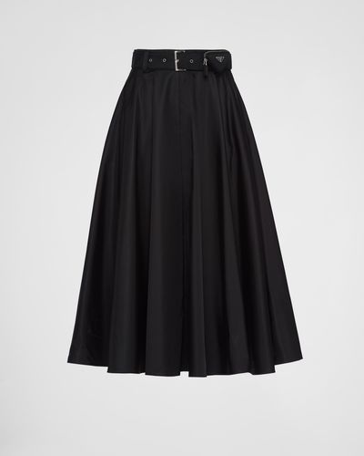 Prada Full Re-Nylon Skirt - Black