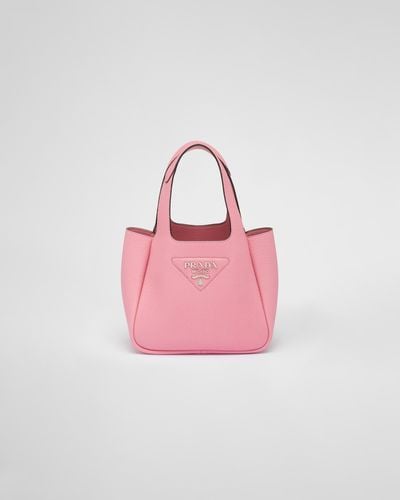 Prada Leather Mini Bag - Pink