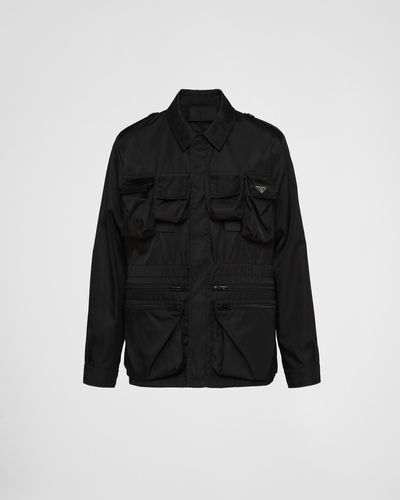 Prada Re-Nylon Safari Jacket - Black