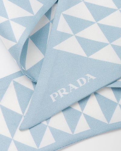 Prada Scarves mufflers for Women | Online Sale up to 33% off | Lyst