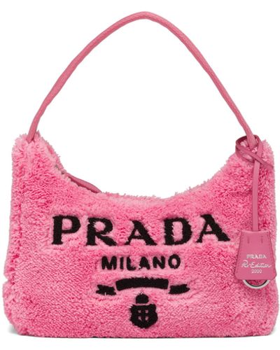 Prada Re-edition 2000 Terry Mini-bag - Pink