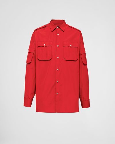 Prada Cotton Shirt - Red