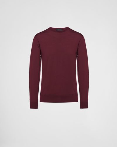 Prada Wool Sweater - Purple