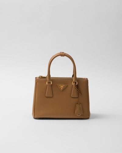 Prada Small Galleria Saffiano Leather Bag - Multicolour