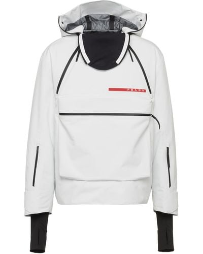 Prada Technical Fabric Snowboard Jacket - Multicolor