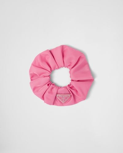 Prada Re-Nylon Scrunchie - Pink