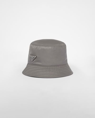 Prada Re-nylon Bucket Hat - Grey