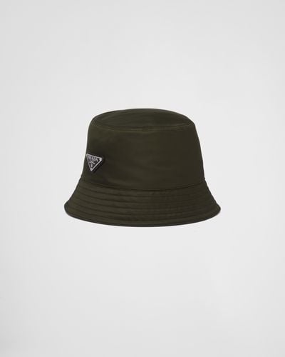 Prada Re-nylon Bucket Hat - Green