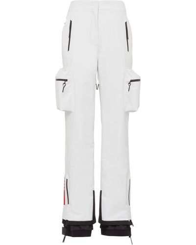 Prada Bonded Technical Poplin Ski Trousers - Multicolour