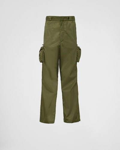 Prada Re-Nylon Pants - Green
