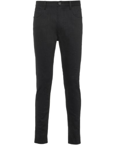 Prada Stretch Denim Five-Pocket Jeans - Black