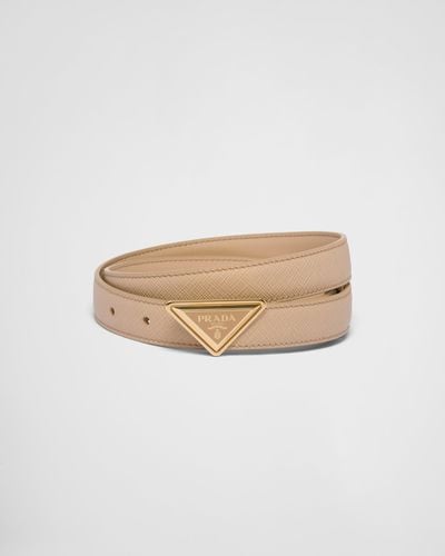 Prada Saffiano Leather Belt - Multicolour