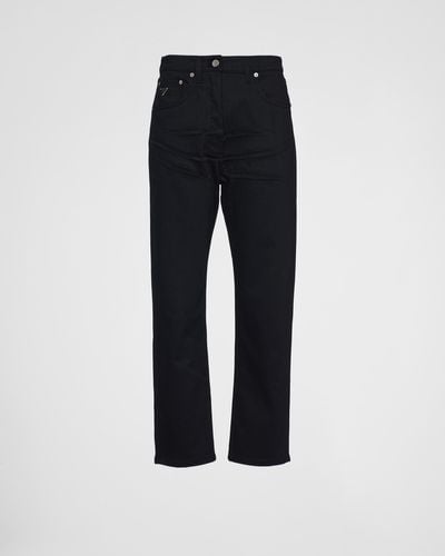 Prada Stretch Denim Five-pocket Jeans - Blue