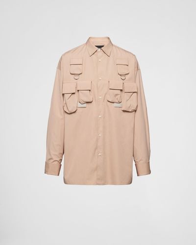 Prada Cotton Shirt - Natural