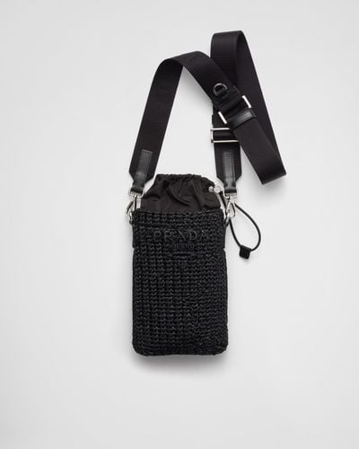 Prada Crochet Smartphone Case - Black