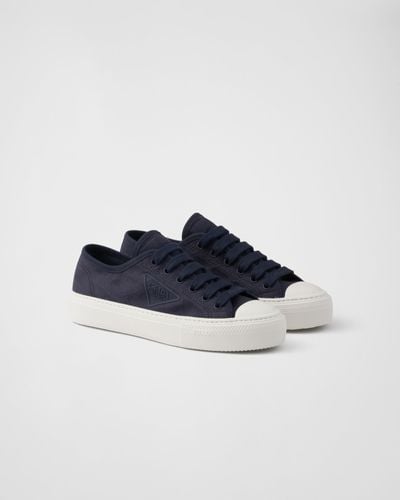 Prada Fabric Sneakers - Blue