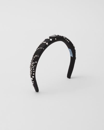 Prada Re-Nylon Headband - Black