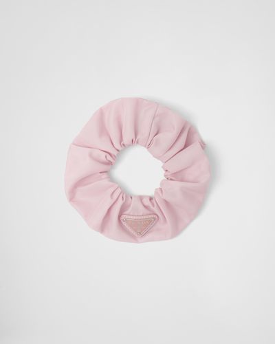 Prada Re-Nylon Scrunchie - Pink